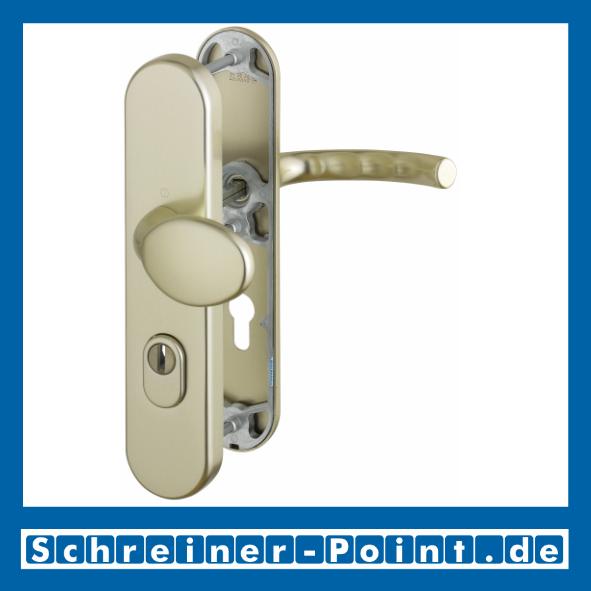 Schutzbeschlag Hoppe Tokyo Aluminium F2 Neusilber 76G/3332ZA/3440/1710 ES1 (SK2), 3345688, 3345709